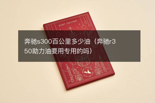 奔驰s300百公里多少油（奔驰r350助力油要用专用的吗）