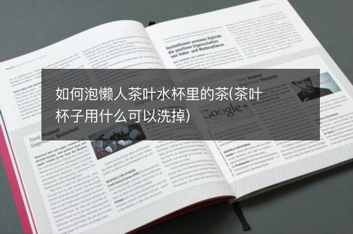 如何泡懒人茶叶水杯里的茶(茶叶杯子用什么可以洗掉)