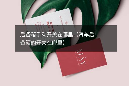 后备箱手动开关在哪里（汽车后备箱的开关在哪里）