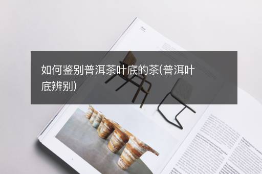 如何鉴别普洱茶叶底的茶(普洱叶底辨别)